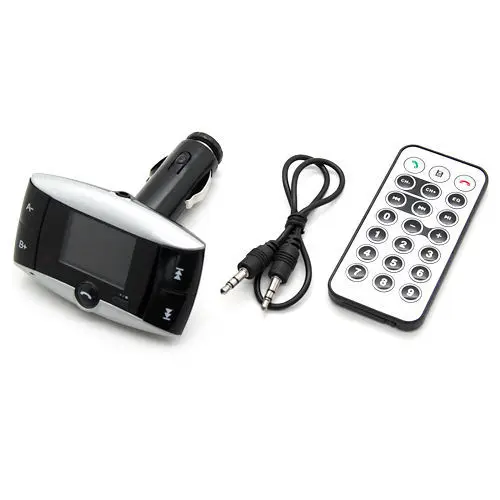 Автомобильный комплект громкой связи с ЖК дисплеем 1 5 дюйма Bluetooth MP3 плеер SD MMC USB
