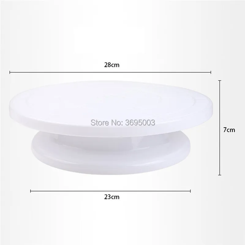 1 шт./компл. пластиковый поворотный стол для торта Вращающийся торт пластиковая