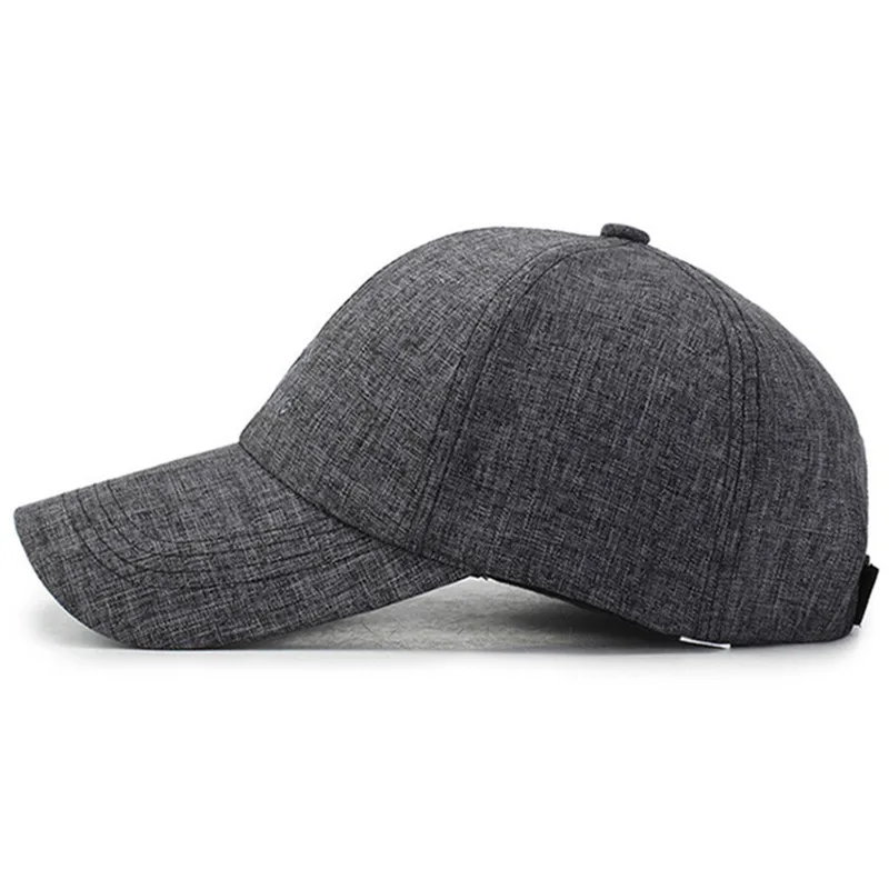 Мужские хлопковые бейсболки XdanqinX регулируемого размера простая модная женская