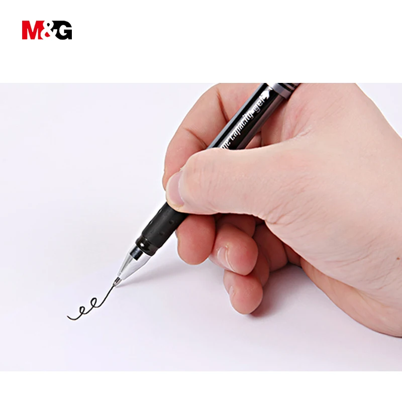 M & G оптовая продажа 3 шт. 1 0 мм качественные шариковые гелевые ручки для школы
