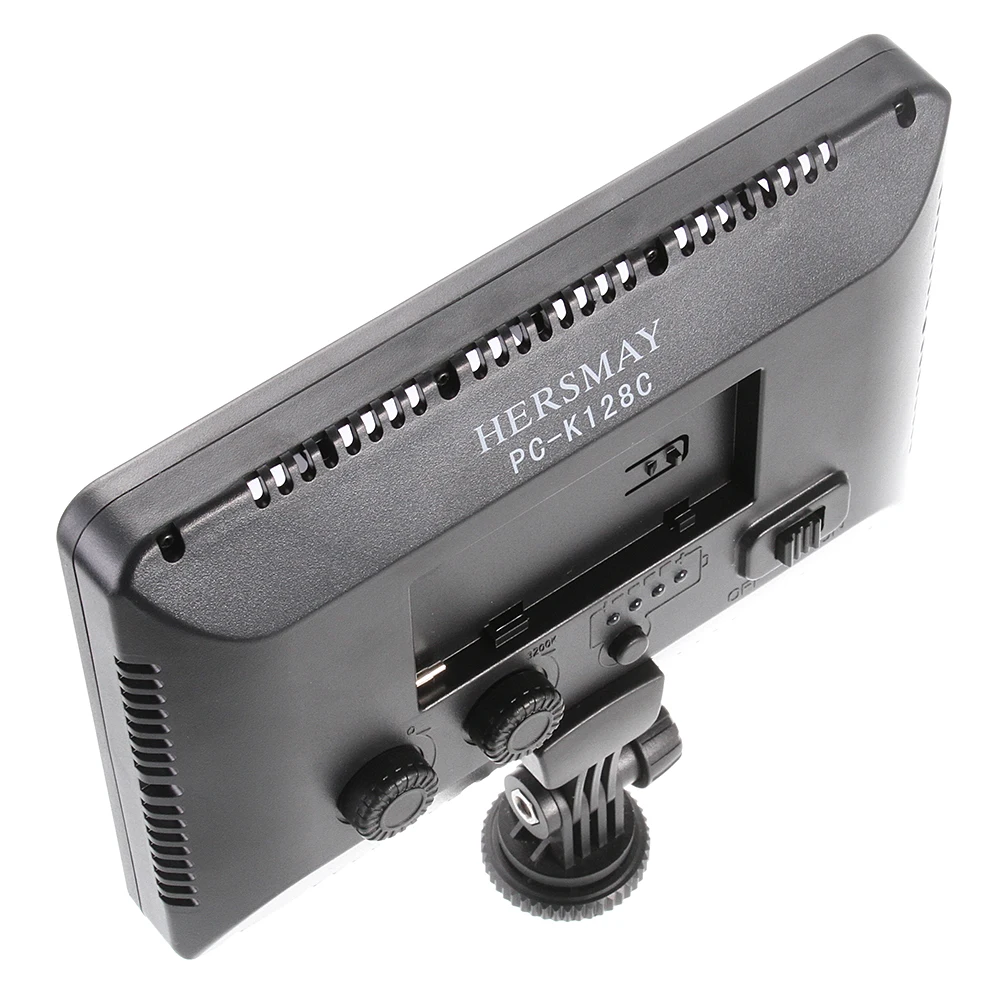 

Ultra Slim High Power 128-LED Video Light Pad Camcorder Camera DV Dimmable Lamp for dslr A7 A6500 A6300 GH4/GH5