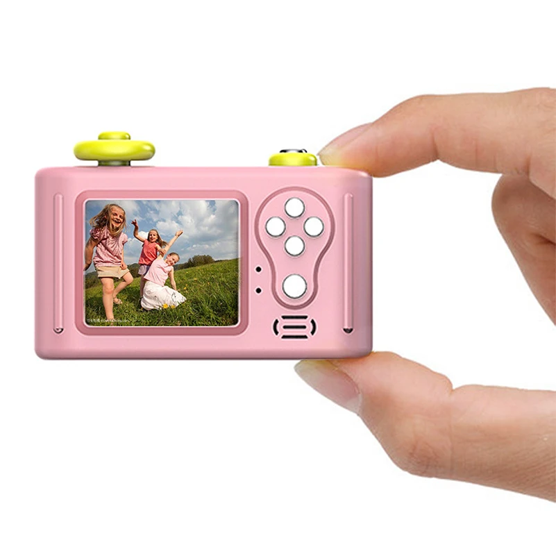 Мультяшная Милая Детская Цифровая камера DV видеокамера 1,5 дюймов 2.0MP 1080 P Мини Цифровая камера для детей подарок на день рождения игрушка