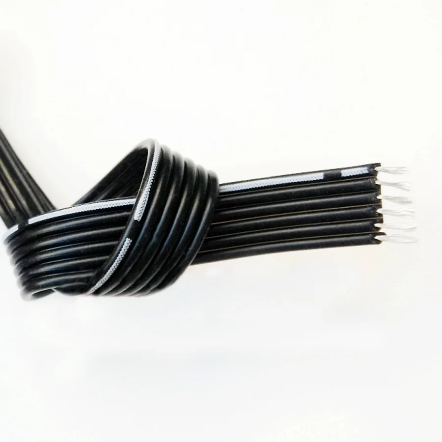 10 метров 26AWG 28AWG 30AWG силиконовый провод ультра гибкий тестовая линия 3P 4P 6P 0 08 мм