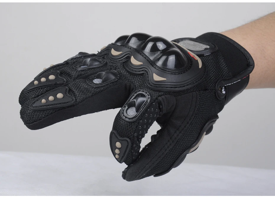 Pro-Biker Мотоциклетные Перчатки Guantes Moto Luvas da мотоцикл мотобайк велосипедные гоночные перчатки Защитное снаряжение черный синий красный