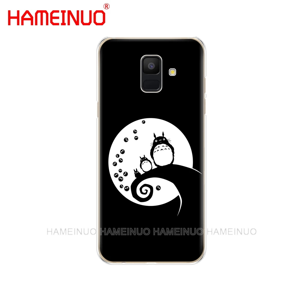 HAMEINUO Мой сосед Тоторо аниме чехол для телефона для samsung Galaxy J4 J6 J8 A9 A7 A6 A8 PLUS j7 duo защитный чехол