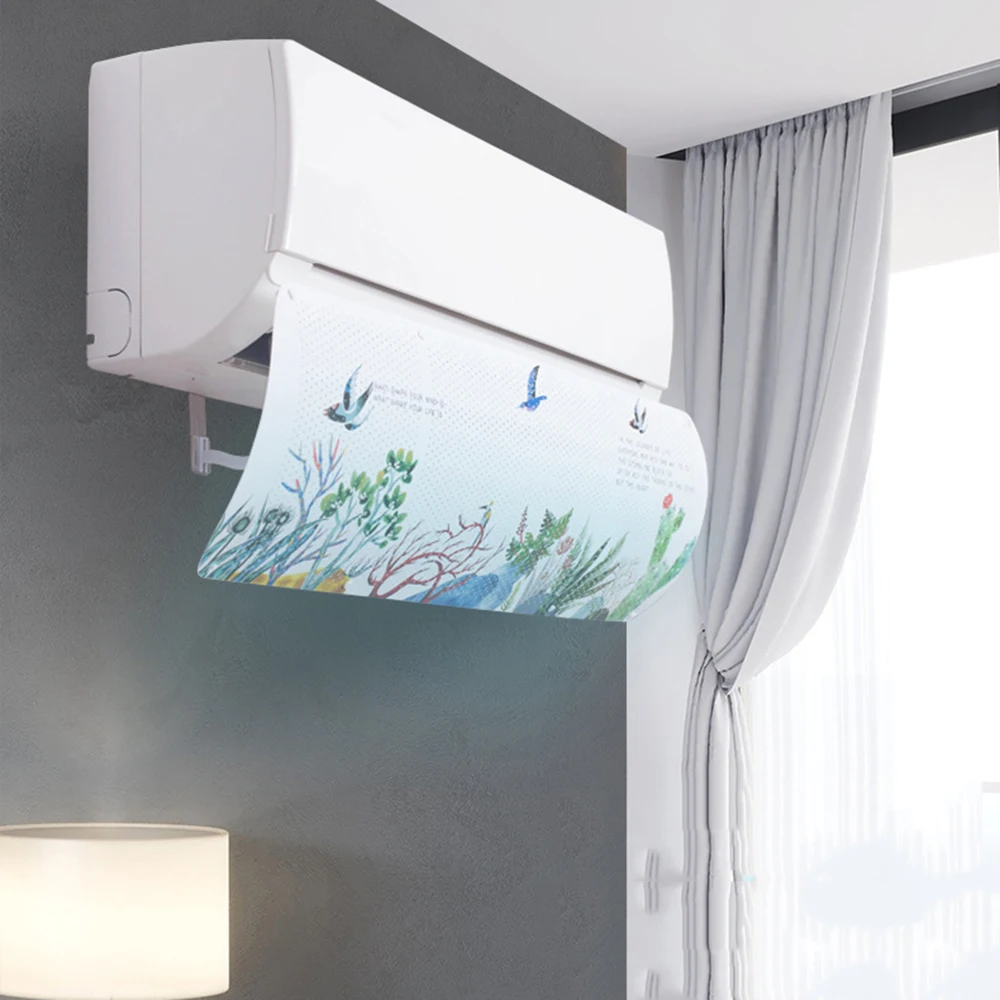 Прямая перегородка прямая защита от ветра для дома кондиционер направляющая