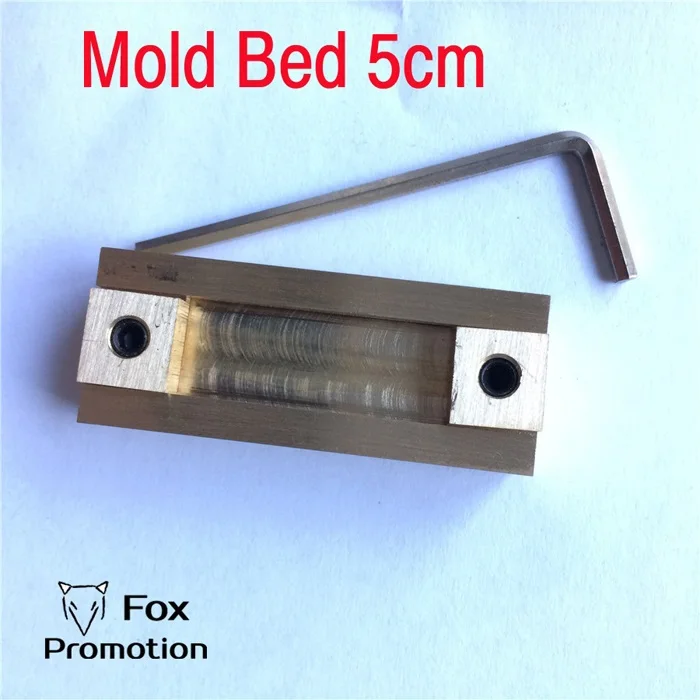 Mold Bed 5cm DIY пользовательский горячий латунный штамп железная форма самостоятельно, персонализированные формы нагревания на дереве/коже, Лига DIY подарок, индивидуальный дизайн - Цвет: Mold Bed 5cm
