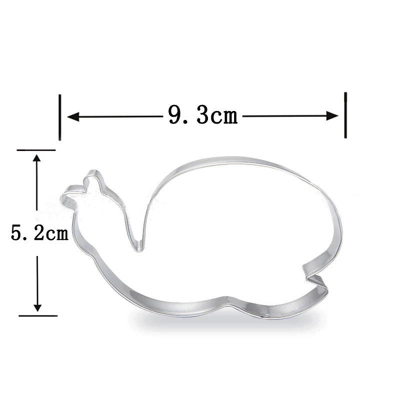 Особые печенья в форме улитки резак для стальные резаки сахарного ремесла biscotti