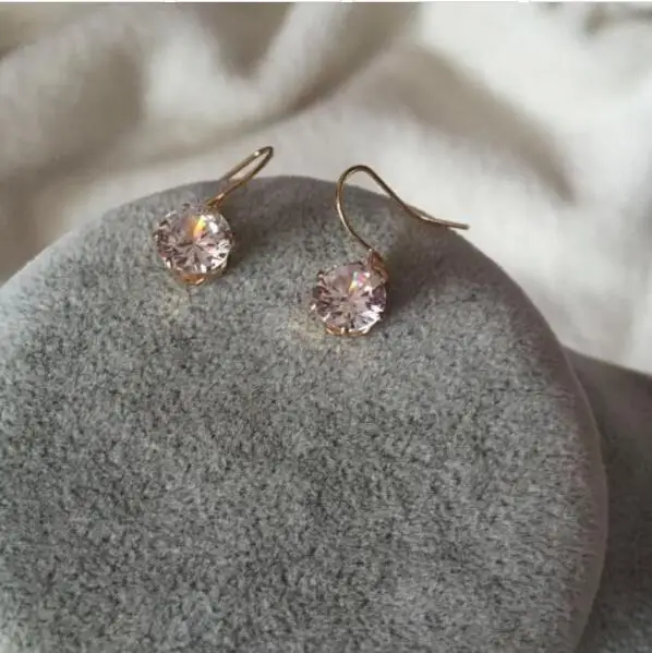 ED 0560 2018 модные богемные 8 мм циркониевые ювелирные изделия хрустальные серьги