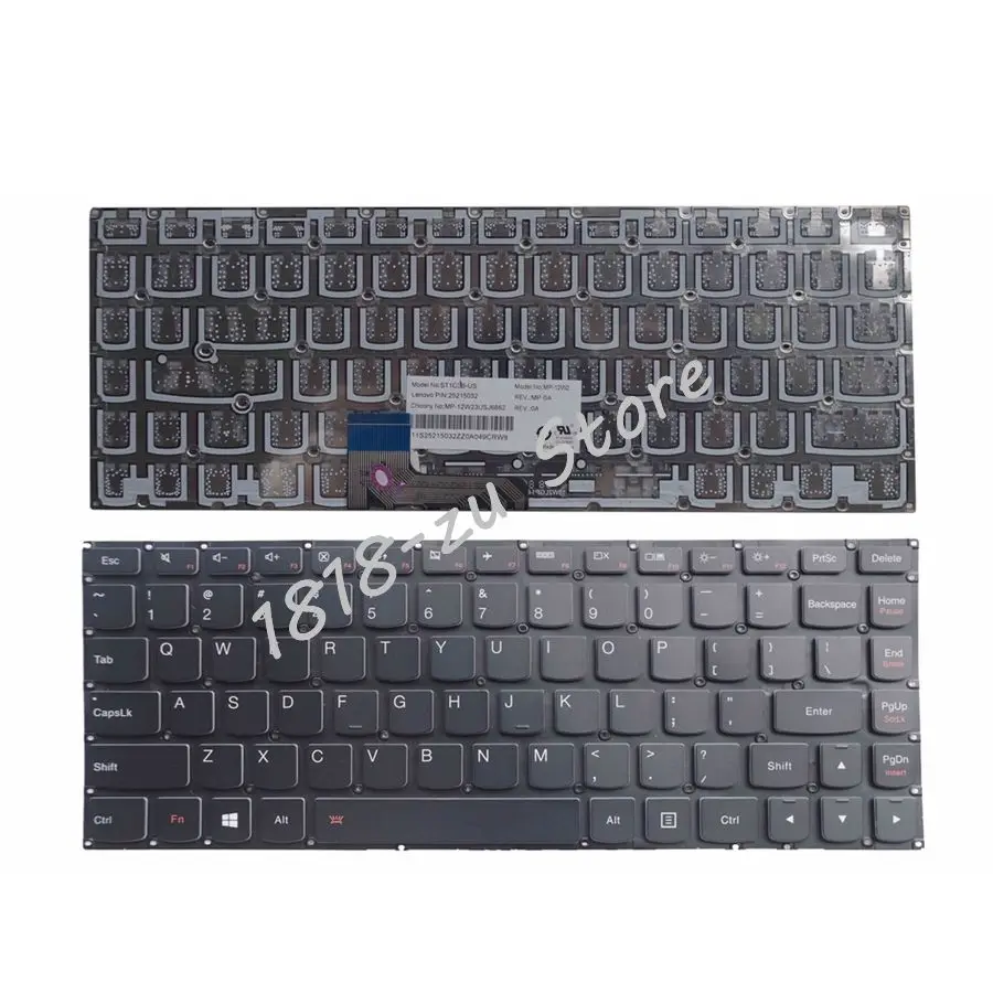 Английская клавиатура для Lenovo Ideapad ноутбука 2 13 20344 США без подсветки|Клавиатуры