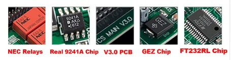 OBDIICAT TCS красное реле 5 в V3.0 доска черный TCS bluetooth 2015R3/ с keygen Авто диагностический инструмент автомобили/грузовики