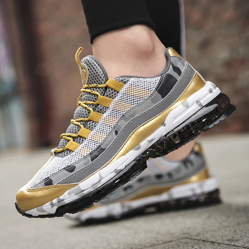 2019 Новый Для мужчин сетчатая повседневная обувь с высокое качество дыхания Air Sole