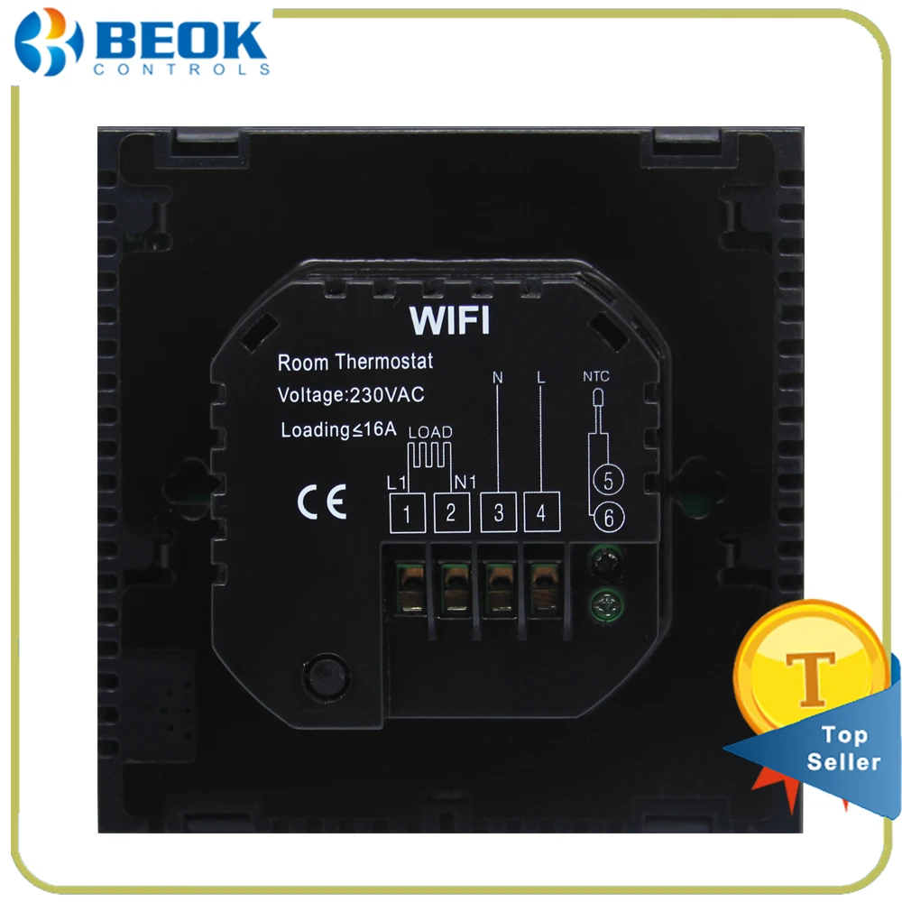 Beok TGT70 WI FI EP Smart термостат энергосберегающие 7 день программируемый сенсорный