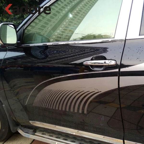 Для Toyota Highlander 2008 2009 2010 2011 2012 2013 ABS хром внешний боковой двери автомобиля ручки крышки украшения аксессуары