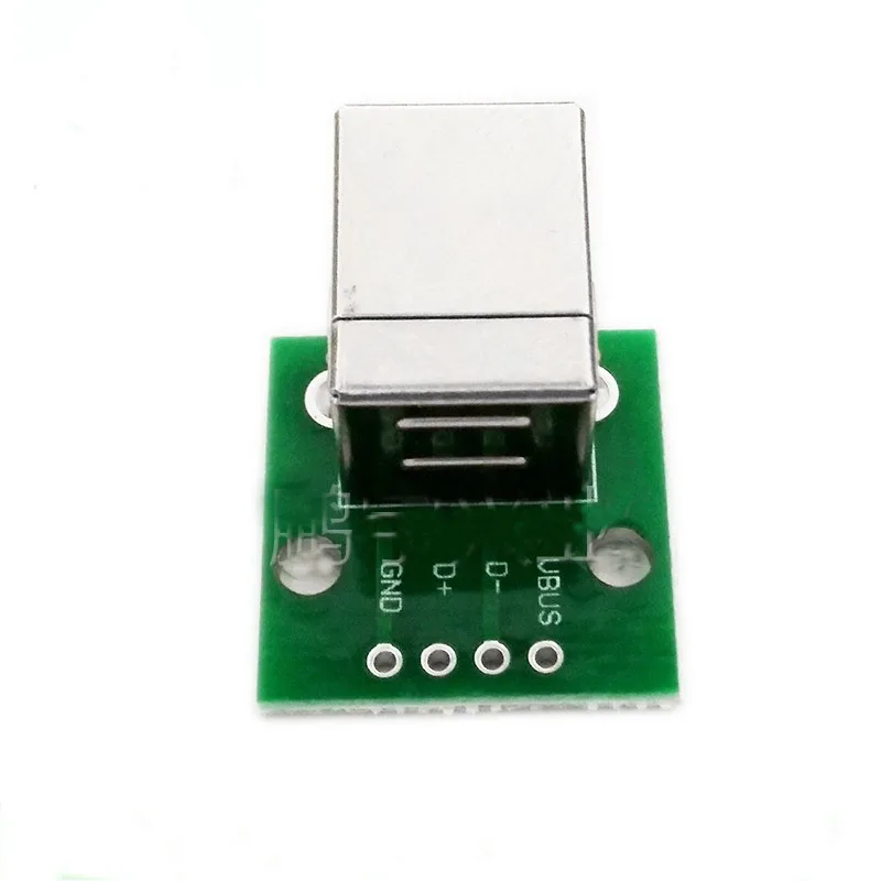 5 шт. T2 USB для DIP B типа Адаптерная плата гнездовой разъем интерфейсный кабель