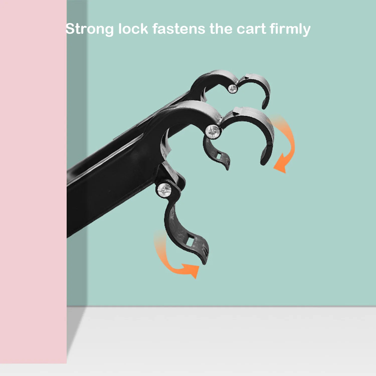 Детская прогулочная коляска дополнительная педаль на колесиках борт со съемным