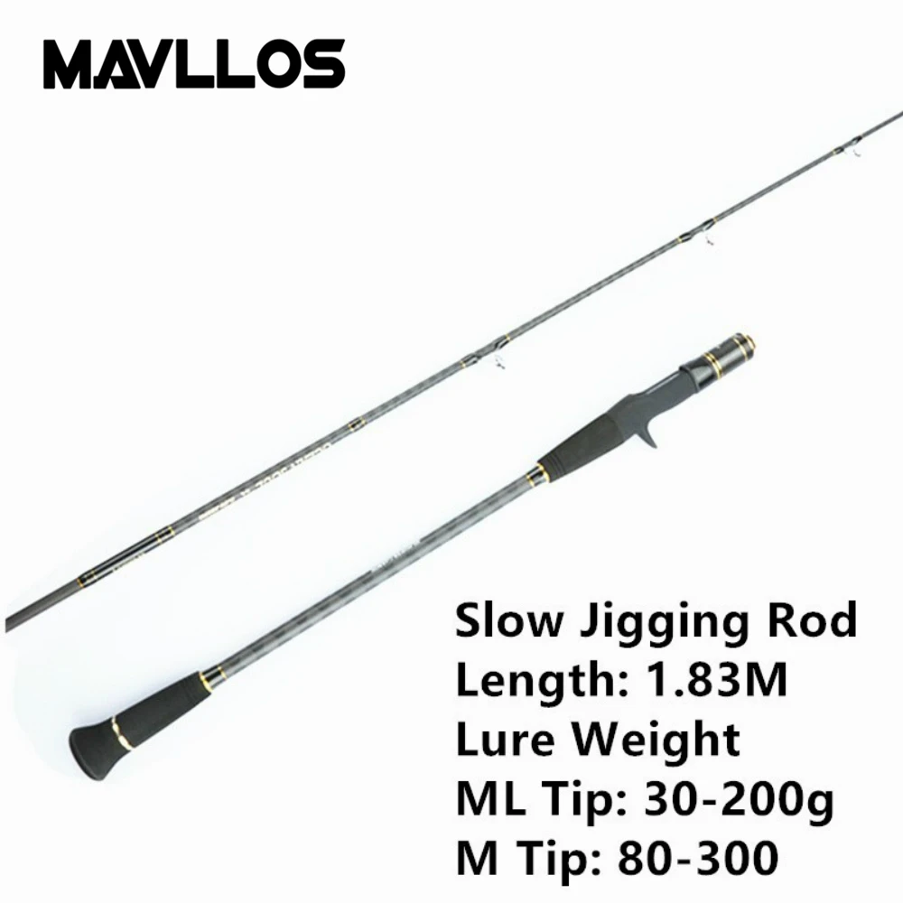 Mavllos ml 1.83 м медленно Отсадки Рыбалка стержень 2 раздел вес приманок 30 300 г Carbon