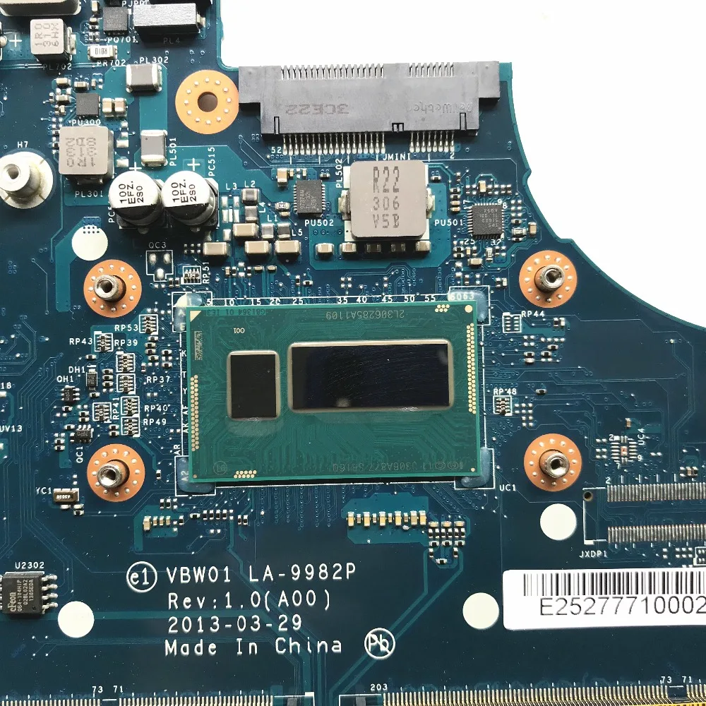 Для Dell Inspiron 15R 3537 5537 материнская плата для ноутбука CN-0CX6H1 0CX6H1 CX6H1 LA-9982P с