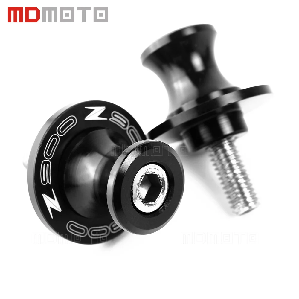 

Motorcycle accessories Swingarm Sliders Spools For kawasaki Z900 Z900 Z650 CNC Swing arm screws stand Slider 8MM fall protector