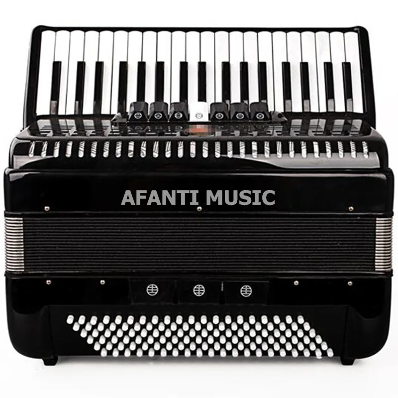 Музыкальный черный гармошкой Afanti 37K/ 120 Bass|120 bass accordion|bass accordionaccordion accordion |