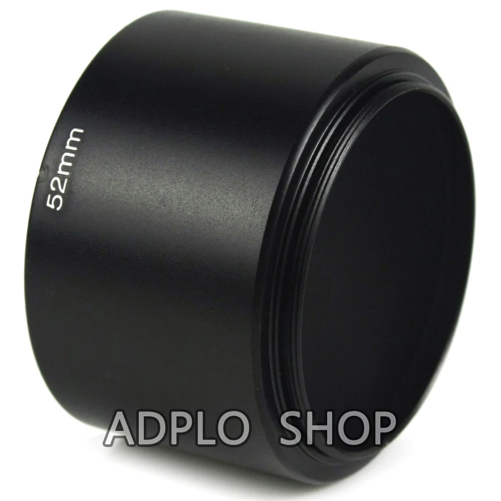 52 мм металлический телеобъектив с длинным фокусом бленда объектива подходит для