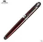 Шариковая ручка Jinhao X750 с красным мрамором, шариковая ручка среднего размера 18KGP, школьные чернильные ручки для офиса, Подарочные Канцтовары