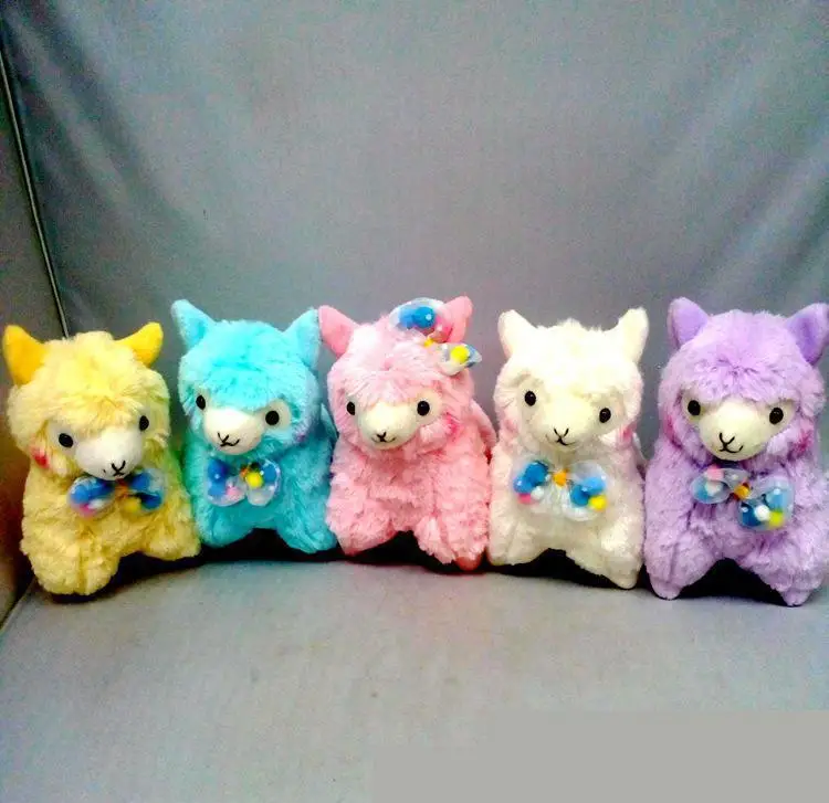 Новый Kawaii 17 см Альпака Викунья пакос плюшевые игрушки японского Мягкие Alpacasso