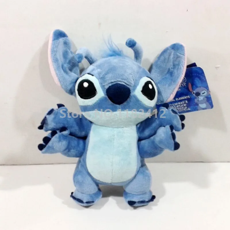 Lilo and Stitch игрушка 626 эксперимент 4 руки стежка плюшевая фигурка игрушка 22 см милые мягкие животные детские игрушки для детей Подарки
