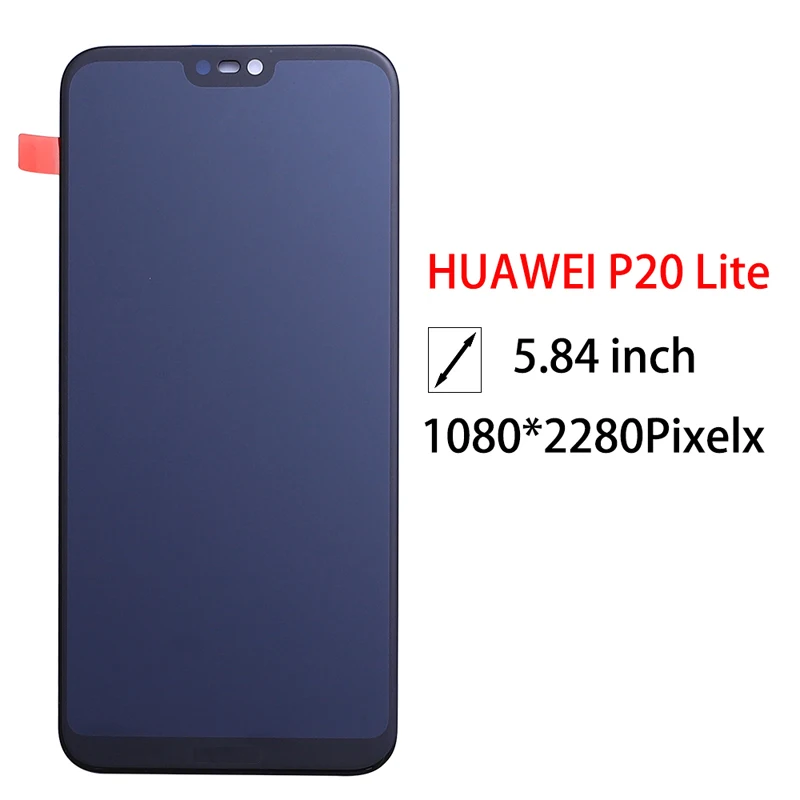 Оригинальный экран для Huawei P20 lite ЖК дисплей сенсорный дигитайзер в сборе Замена