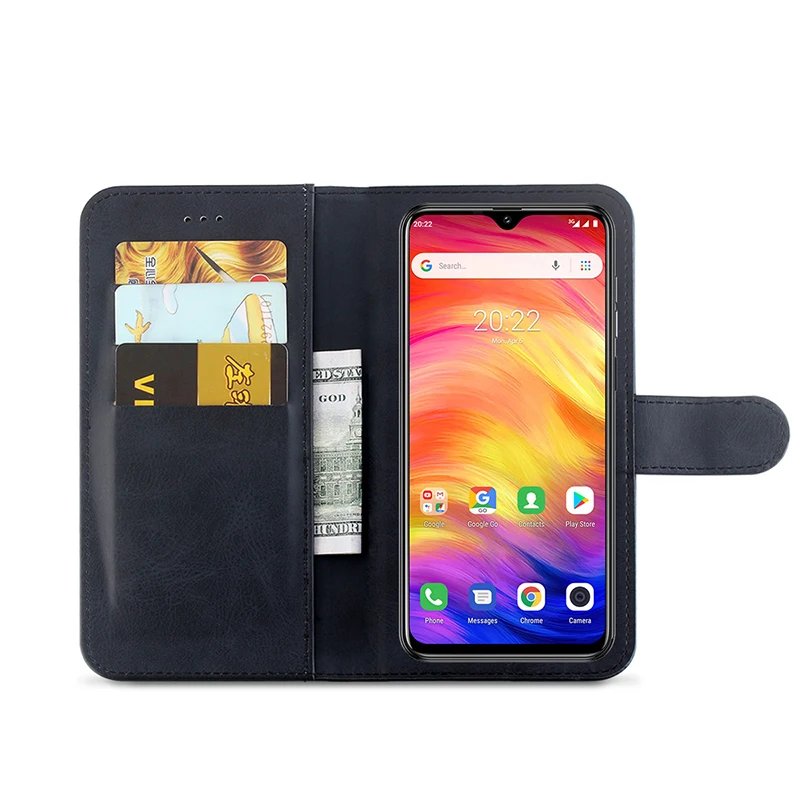 Alesser для Ulefone Note 7 Power 6 кожаный чехол флип с палочкой защитный мобильного телефона