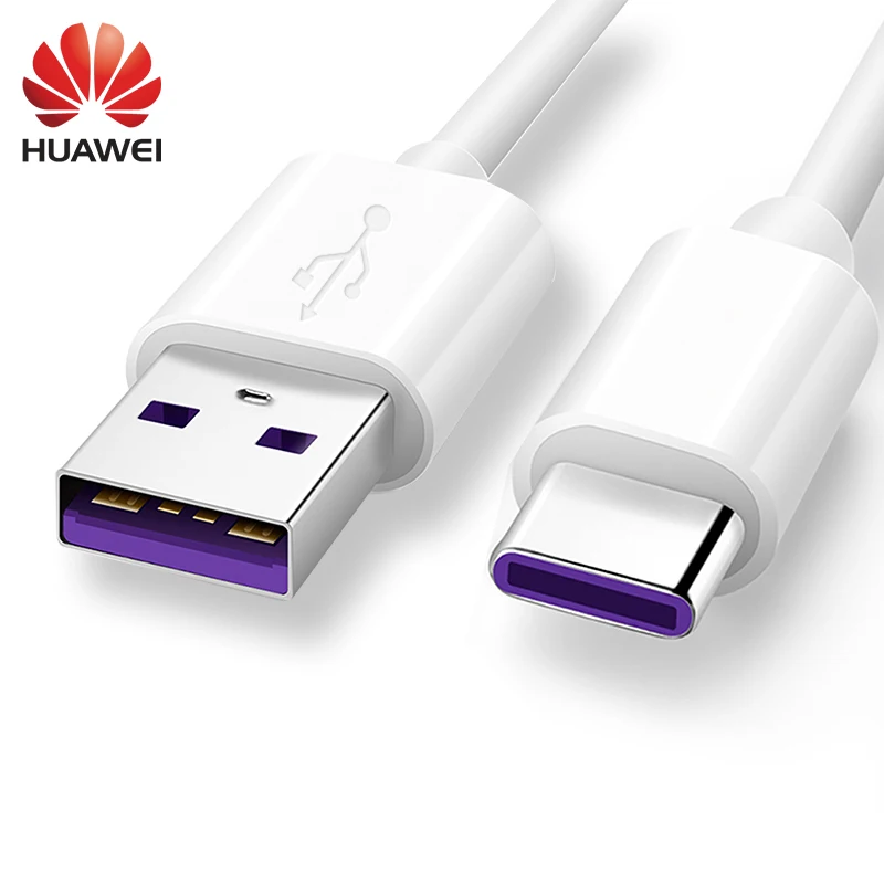 Huawei Supercharge type-C Cabel P20 Pro P 20 p 10 mate10 p9 Plus lite 5A быстрое зарядное устройство USB 2,0 type C Originele