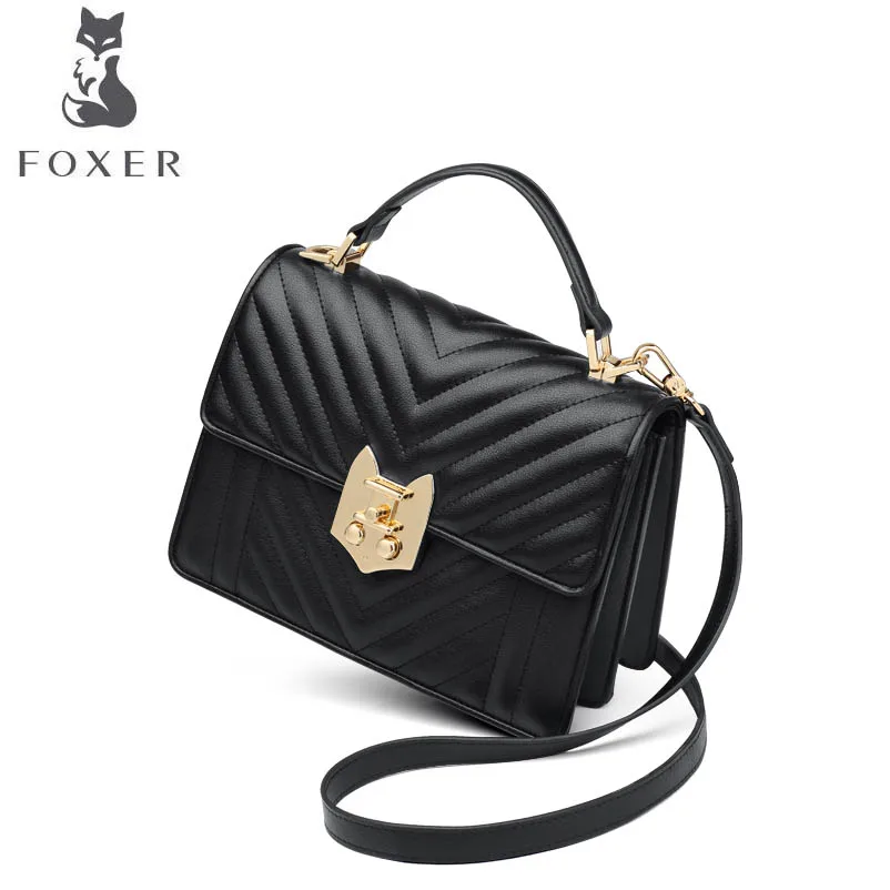 FOXER маленький аромат сумка женская 2019 новая галогенная на замену блуждающая