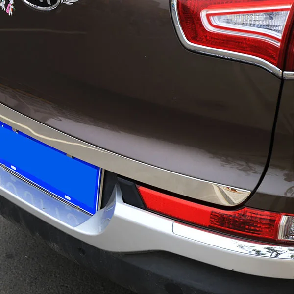 Крышка багажника для KIA SPORTAGE R 2011 2012 2015 хромированная Задняя крышка дверца обшивка