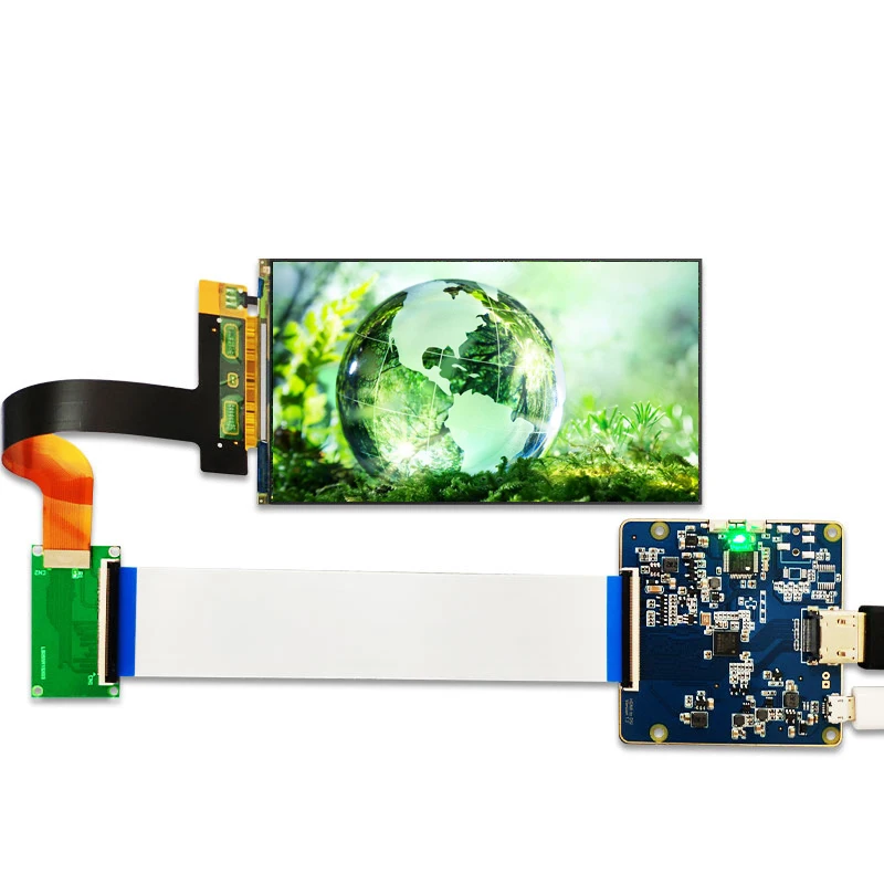 5.5'' 1440p 2K LCD Screen LS055R1SX03 2560x1440   to MIPI controller board for WANHAO D7 3d Printer Projector Parts