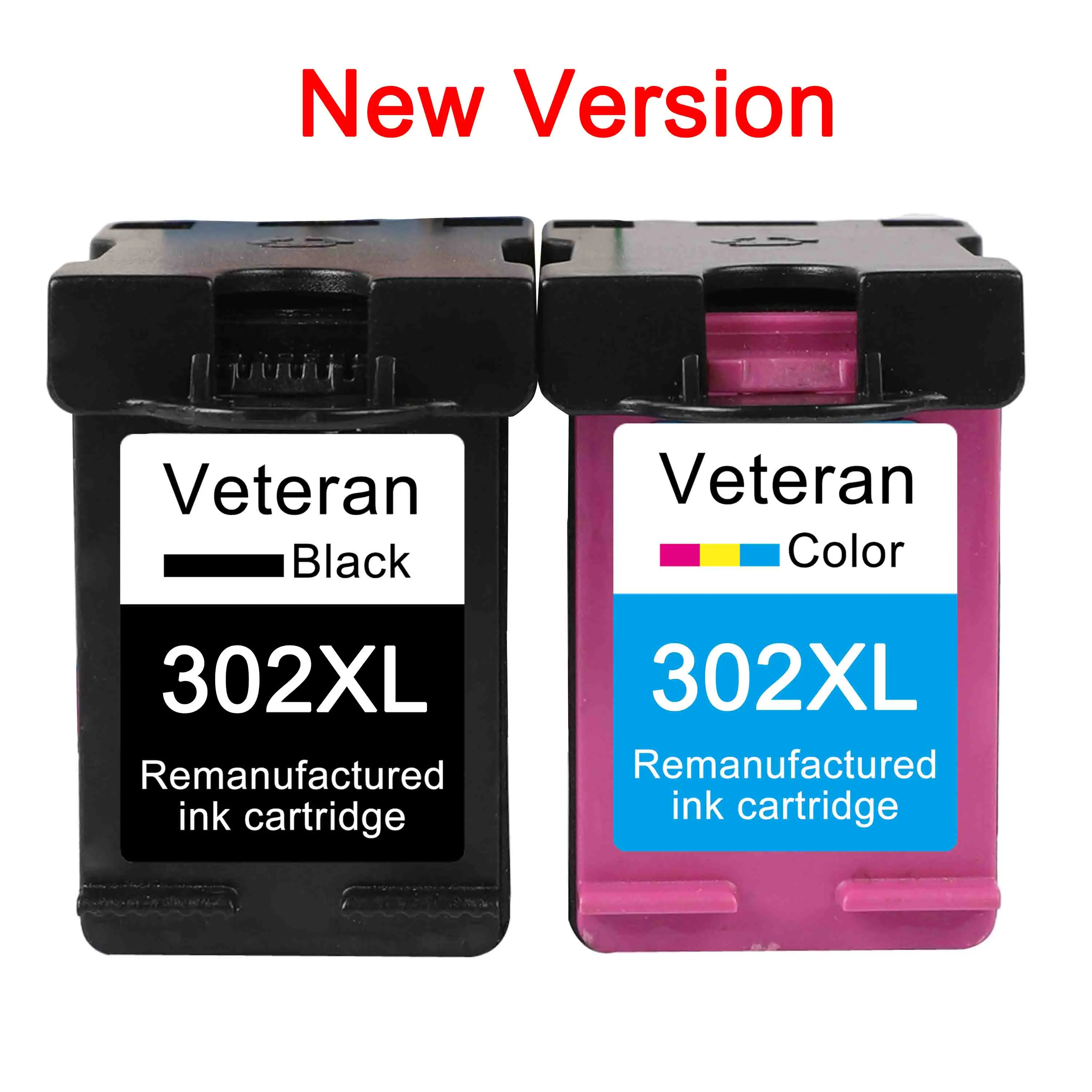 302 BK and Co New Ветеран 302XL картридж для hp 302 XL hp 302 чернильный картридж с чернилами hp Deskjet 1110 2130 1112 3630 4520 4250 3830 5220 5230 5232 принтер - Цвет: 302 BK and Co New