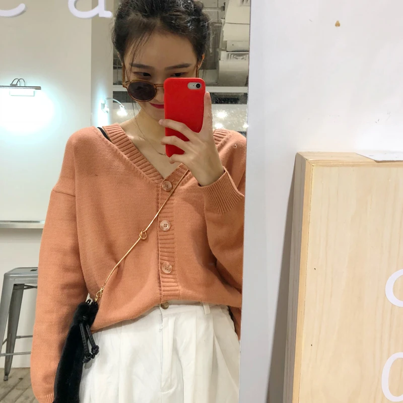 2020 повседневные женские свитера в японском стиле кавайная Ретро ольччан