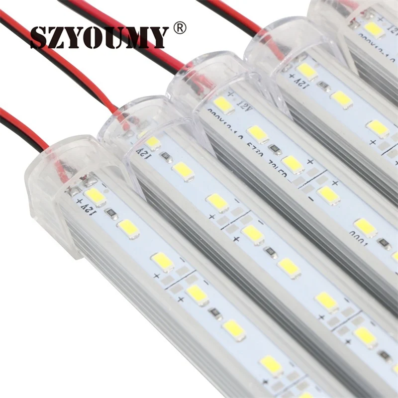 SZYOUMY 150 см оптовая продажа 12 В светодиодный s 108 Жесткая светодиодная лента трубка