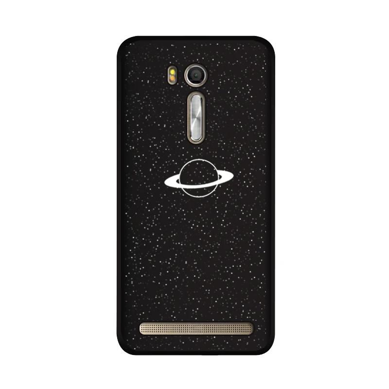 Чехол QAQsam для Asus Zenfone Go ZB552KL мягкий силиконовый чехол с рисунком X007D Матовые чехлы