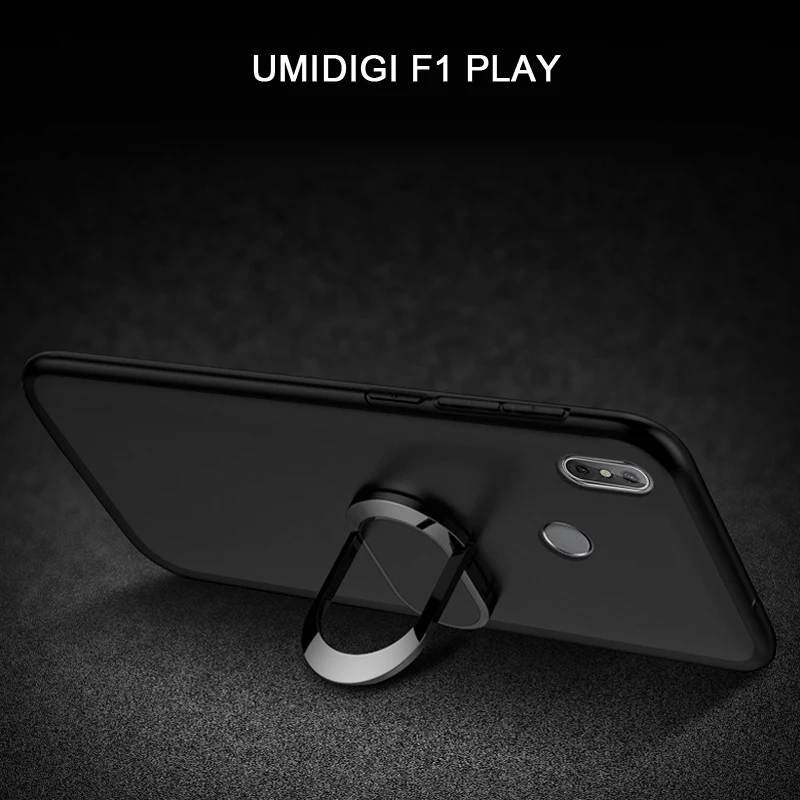 Чехол для телефона UMIDIGI F1 PLAY чехол 6 3 дюйма мягкий черный силиконовый магнитный