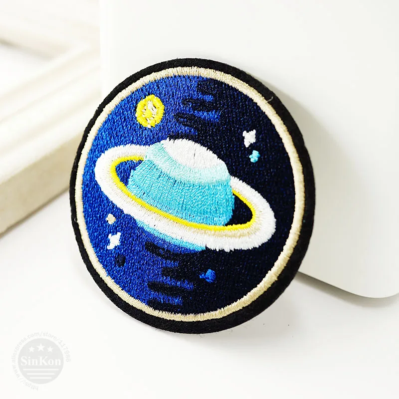 Нашивка Вселенная планеты (Размер: 6 2 см) декоративная нашивка сделай сам для