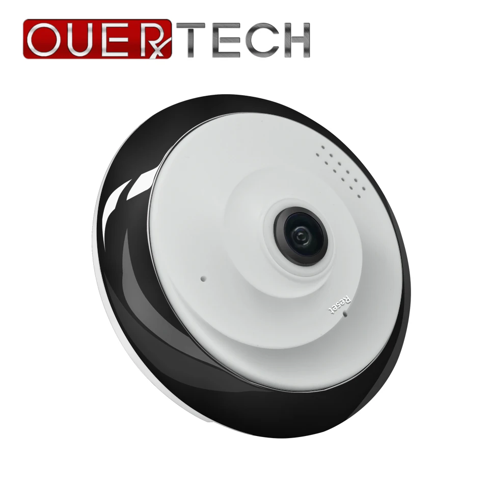 OUERTECH 360 градусов Двусторонняя аудио панорамная Wi Fi 1.3MP день и ночь Беспроводная