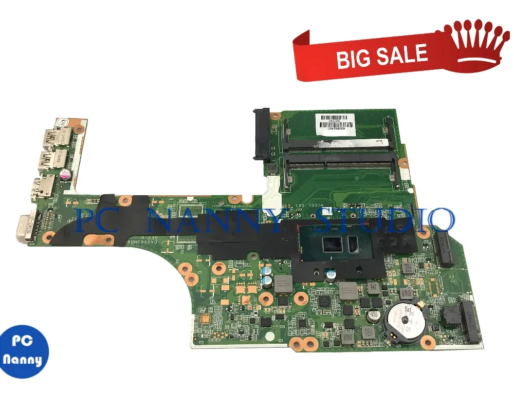PCNANNY для HP Probook 450 470 G3 материнская плата ноутбука 830930-601 I3-6100U DA0X63MB6H1 протестирована