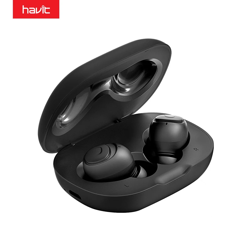 HV-I96 Havit I96 TWS Bluetooth наушники V5.0 HD стерео беспроводной микрофон IPX5 шумоподавление игровая гарнитура парные отдельно - Цвет: HV-I96