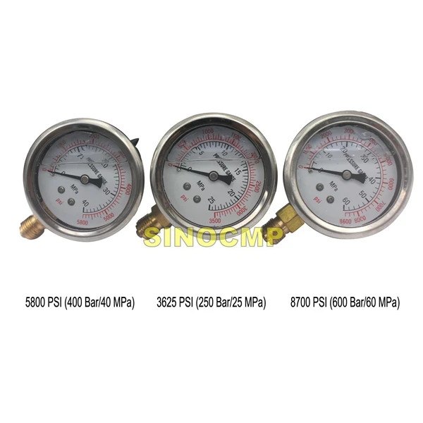 Комплект для испытания гидравлического давления экскаватора гидравлический