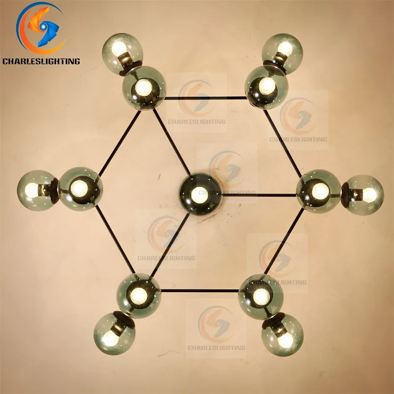 

CHARLESLIGHTING Pendant light Magic Bean Lamp with E27 Holder Glass pendant lights led hanglamp light fixtures Bedroom