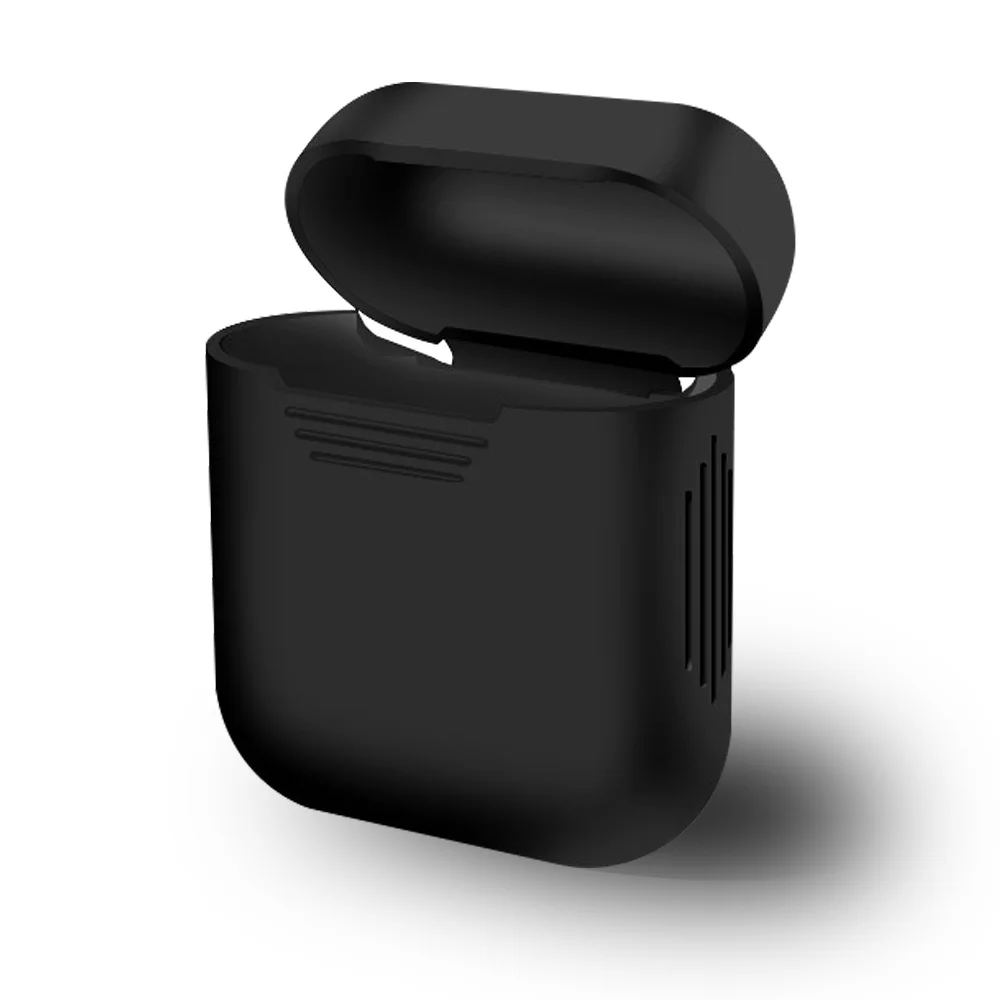 Silicone Case For Apple Airpods Shockproof Protective Cover for AirPods Bluetooth Wireless Earphones Accessories | Электроника