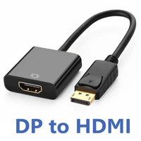 500pc dp to hdmi adapter displayport to hdmi hdtv cable adapter converter male to female support 1080p for hdtv projector displa