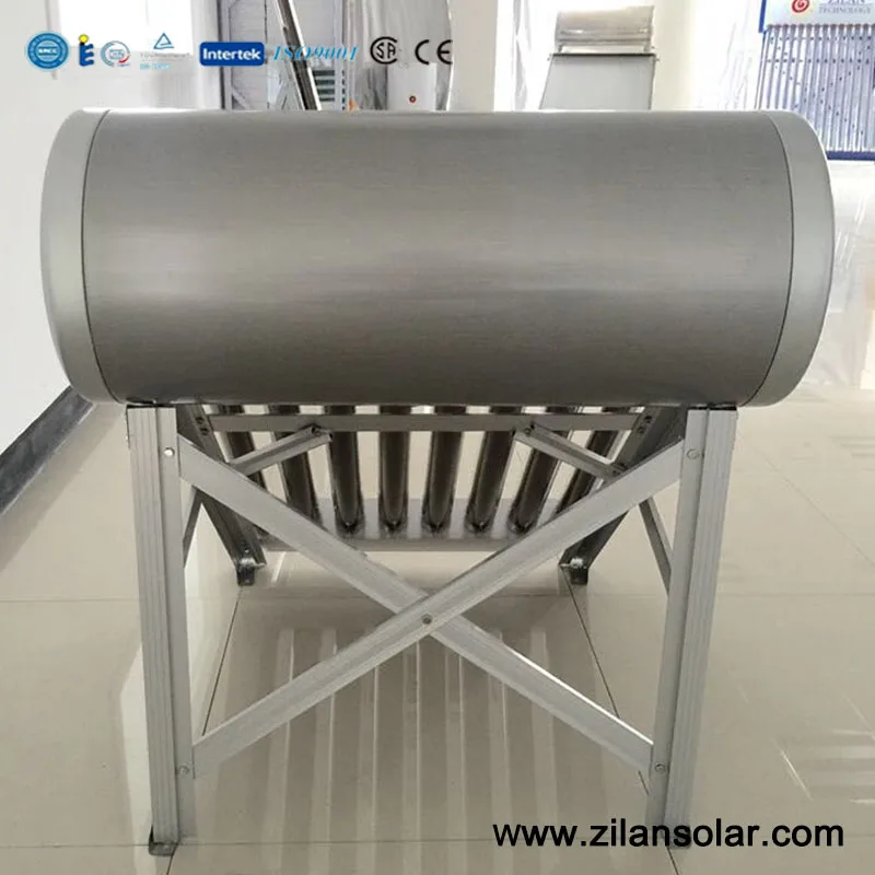Горячая распродажа 40 liters оцинкованная сталь мини солнечный водонагреватель с 2