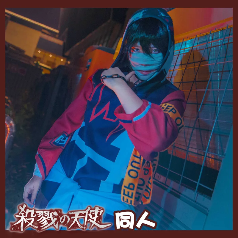 Аниме ангелы смерти Косплэй облучение \ Зак Cos Хэллоуин вечерние милые высокое