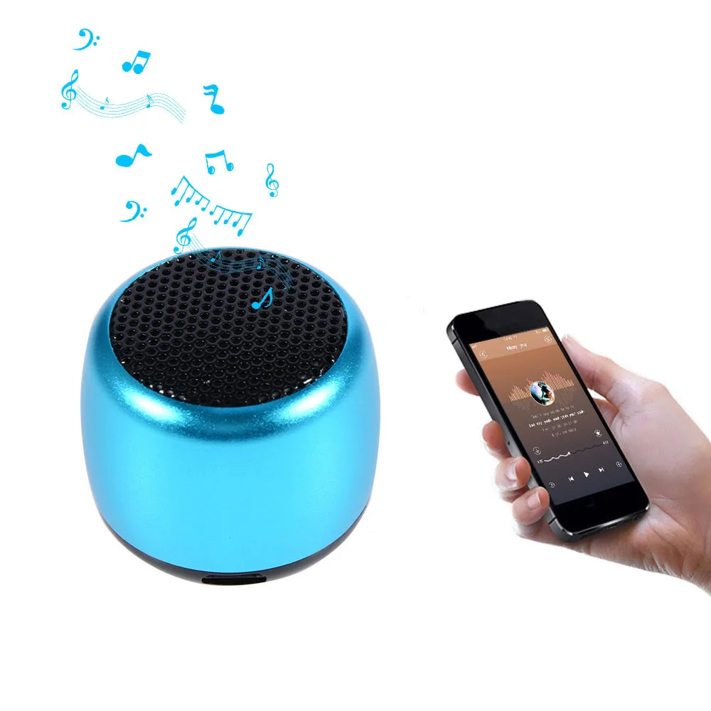 Бесплатная доставка портативный стерео беспроводной Bluetooth динамик с микрофоном